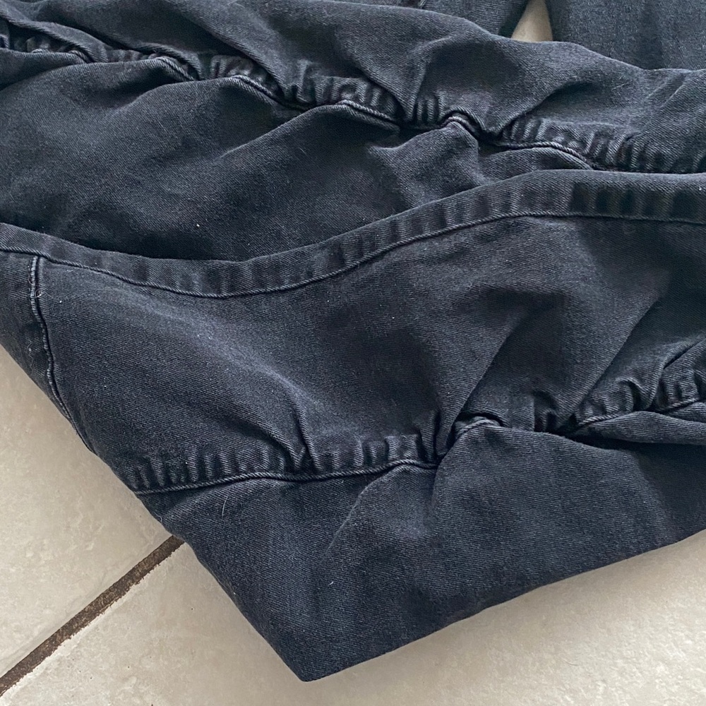 Kuwalla-Tee Black Joggers with Drawstring Waist - Picture 4 of 5